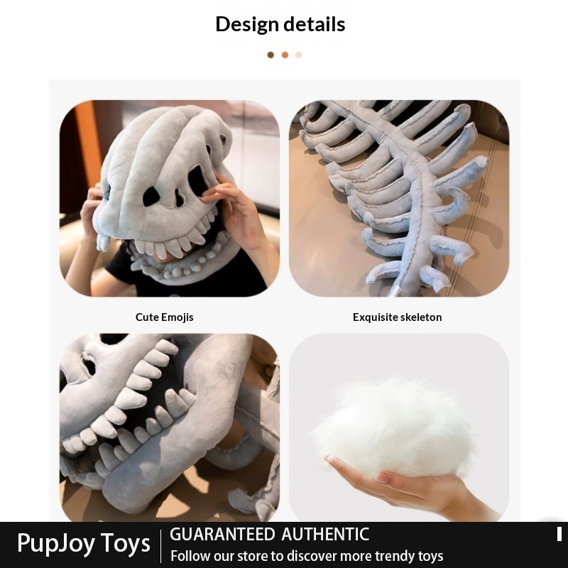 Cosplay Fire Prop - Topi Boneka Dinosaurus Generik, Set Lengkap,