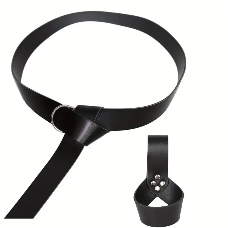 Sabuk Kulit Retro Viking denga - Cosplay Prop Dagger ulasan dan harga