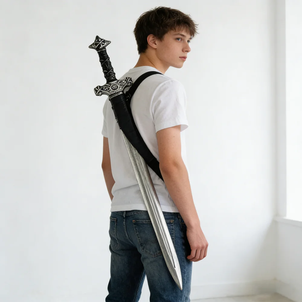 Pedang Ksatria Abad Pertengaha - Cosplay Prop Dagger ulasan dan harga