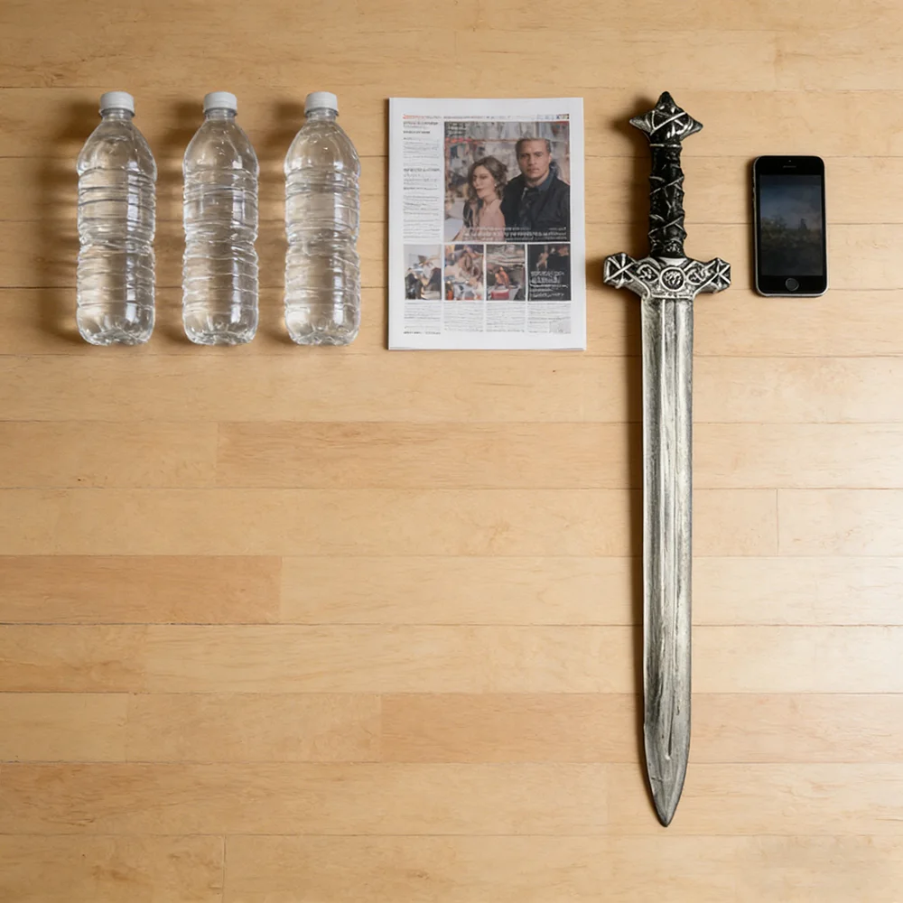 Pedang Ksatria Abad Pertengaha - Cosplay Prop Dagger ulasan dan harga