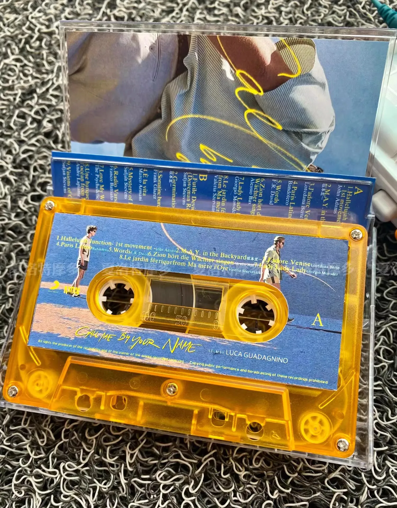 Kaset Musik Film Call Me by Yo - Cosplay Prop Making ulasan dan harga
